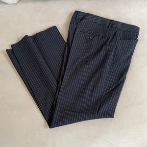 Pinstripe express editor pant